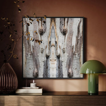 Barking Mad 3 - Trippy Tree Trunk Art Print / Canvas, Barking Mad’s Striking Symmetry, Trippy Tree Trunk, Striking Symmetry Presents