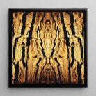 Barking Mad - Trippy Tree Trunk Art Framed Canvas