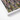 White-framed Print Close-up Rugged Tree Bark Patches Vibrant Barking Mad Transports, Nature’s Textures Dance, Kaleidoscopic Realm