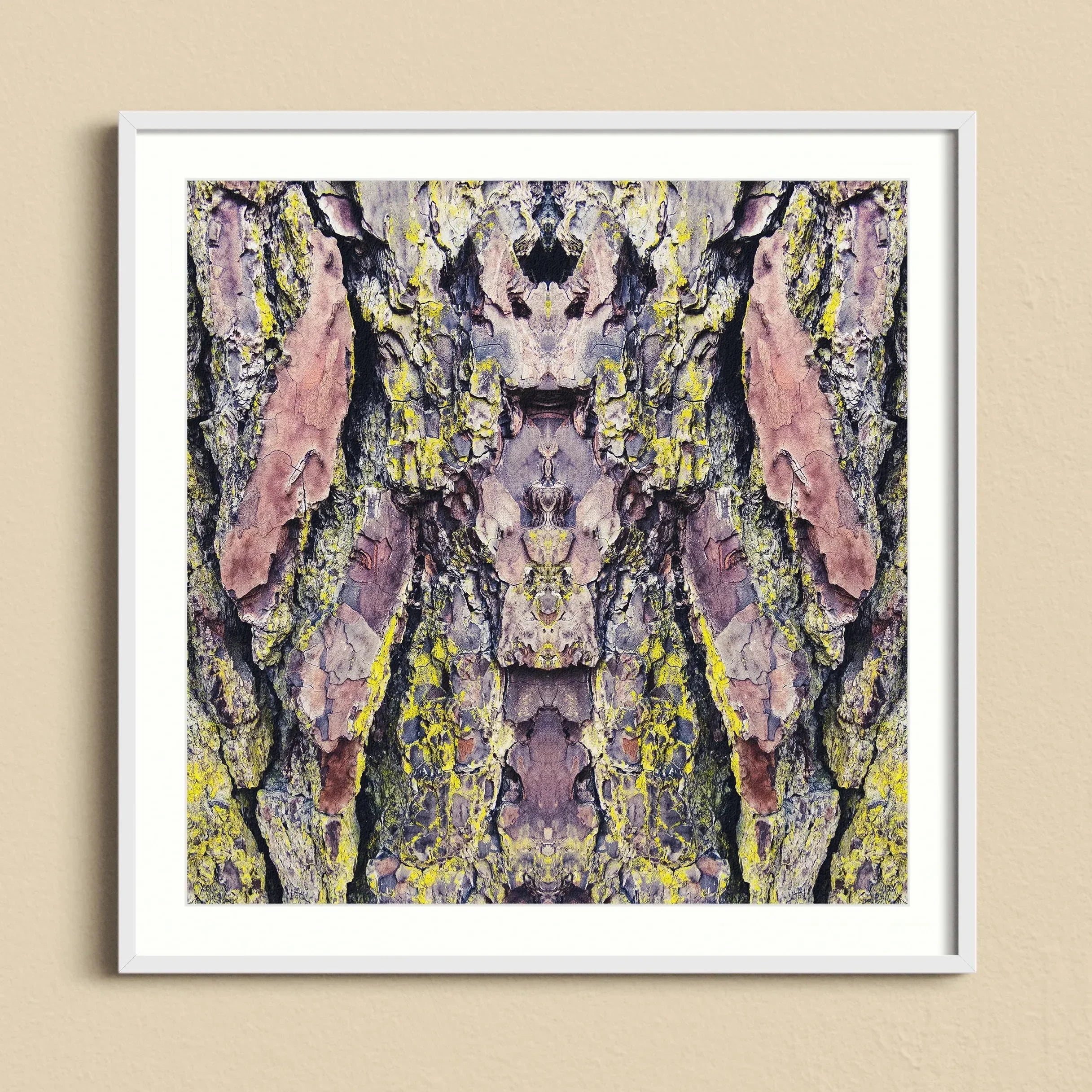 Barking Mad too - Trippy Tree Trunk Art Print