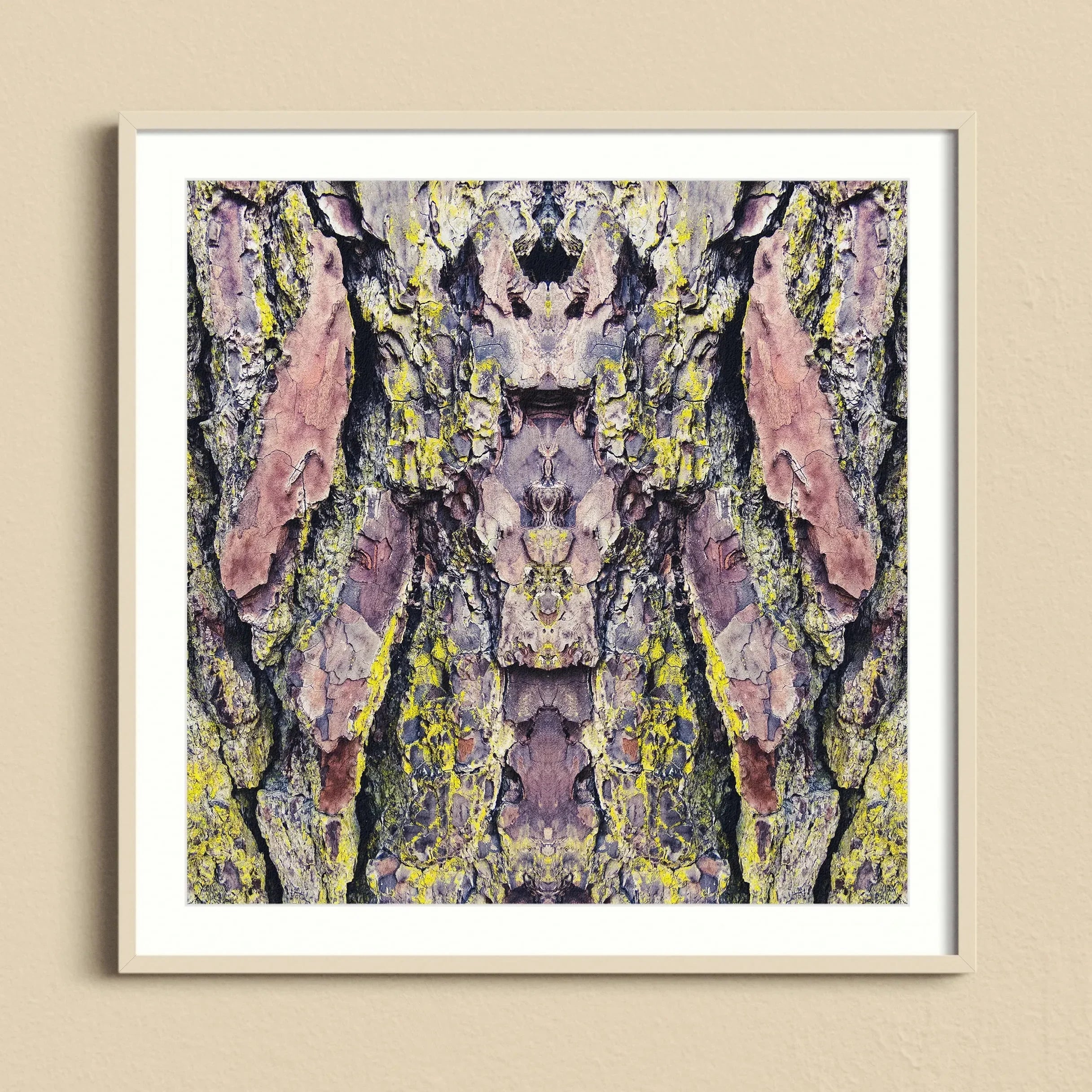 Barking Mad too - Trippy Tree Trunk Art Print