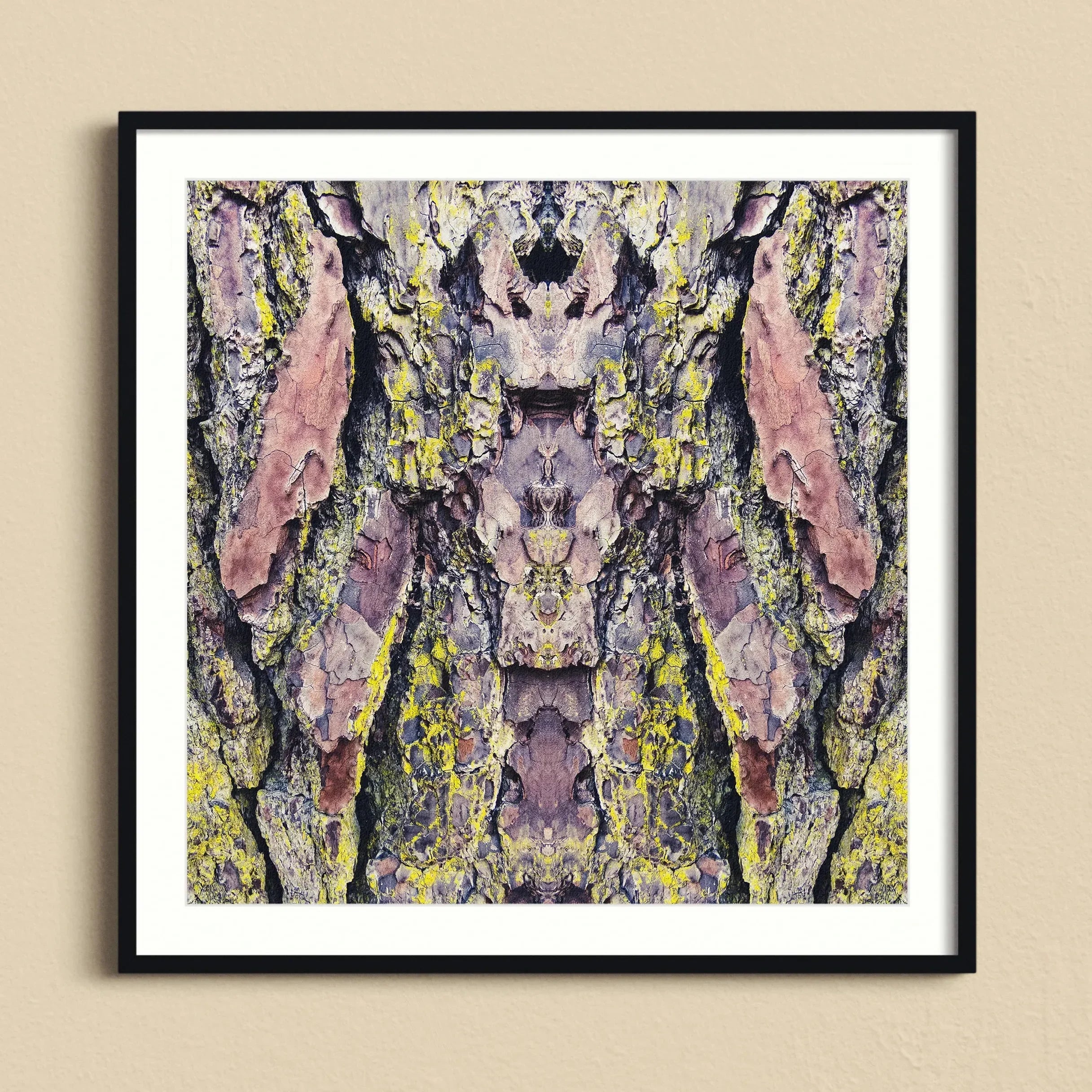 Barking Mad too - Trippy Tree Trunk Art Print