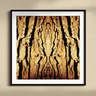 Barking Mad - Trippy Tree Trunk Art Print