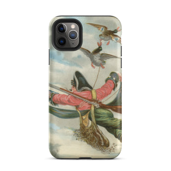 Baron Munchausen - Alphonse Adolphe Bichard Iphone Case, 11 Pro Max / Matte, Iphone Case Historical Scene