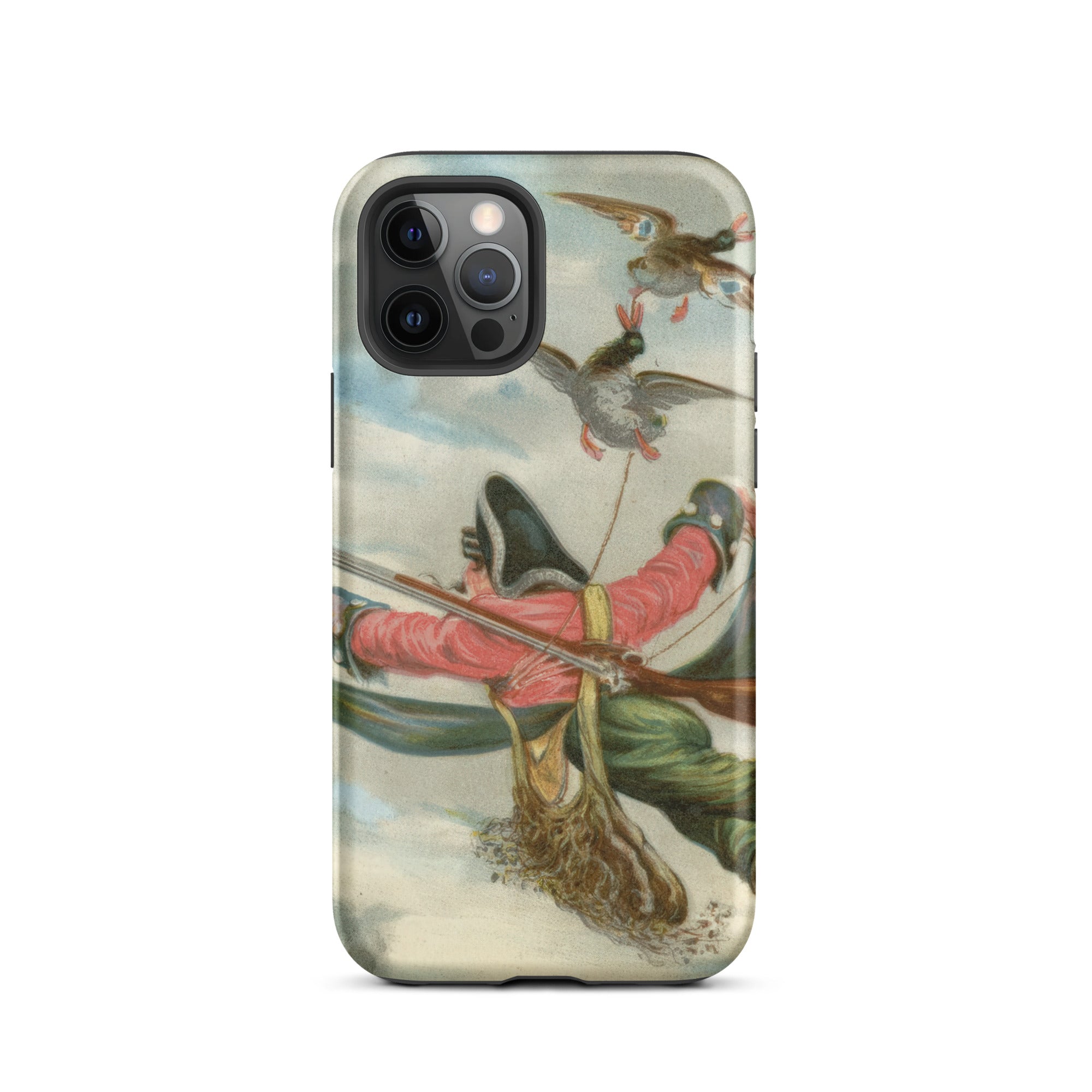 Baron Munchausen - Alphonse Adolphe Bichard Iphone Case, 12 Pro / Matte, Iphone Pro Max Case Scene Print