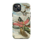 Baron Munchausen - Alphonse Adolphe Bichard Iphone Case, 14 Plus / Matte, Iphone Case Vintage Illustration Hunter Carried Ducks