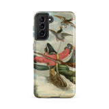 Baron Munchausen - Alphonse Adolphe Bichard Samsung Case, Galaxy S21 Fe / Matte, Smartphone Case Scene Illustration