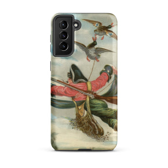 Baron Munchausen - Alphonse Adolphe Bichard Samsung Case, Galaxy S21 Plus / Matte, Samsung Galaxy S22 Phone Case Vintage Scene