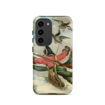 Baron Munchausen - Alphonse Adolphe Bichard Samsung Case, Galaxy S23 / Matte, Smartphone Case Scene Illustration