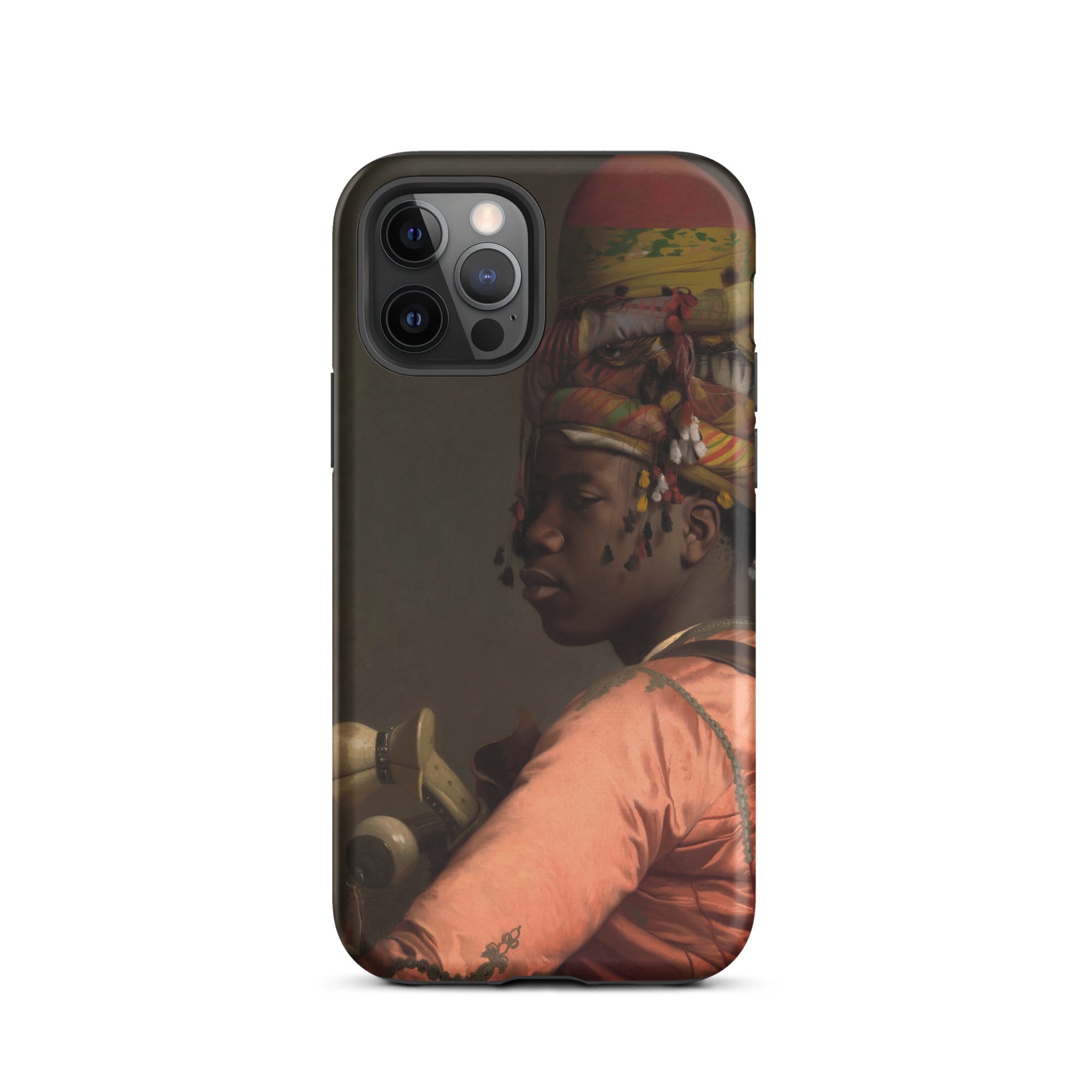 Bashi Bazouk Jean Leon Gérôme Iphone Case, 12 Pro / Matte, Phone Case Portrait