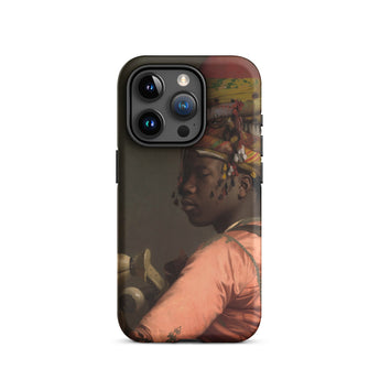 Bashi-bazouk - Jean-leon Gérôme Iphone Case, 15 Pro / Matte, Phone Case Portrait Young Man