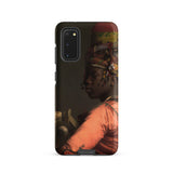Bashi-bazouk - Jean-leon Gerome Samsung Case, Galaxy S20 / Matte, Black Smartphone Case Portrait Person Traditional Attire