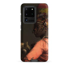 Bashi Bazouk Jean Leon Gerome Samsung Case, Galaxy S20 Ultra / Matte, Black Smartphone Case Classical Portrait Person Dark Skin