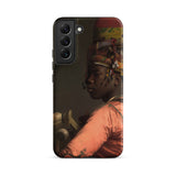 Bashi-bazouk - Jean-leon Gerome Samsung Case, Galaxy S22 Plus / Matte, Black Smartphone Case Historical Portrait Young Person Traditional