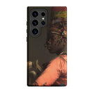 Bashi Bazouk Jean Leon Gerome Samsung Case, Galaxy S24 Ultra / Matte, Black Smartphone Case Classical Portrait Person Headwrap