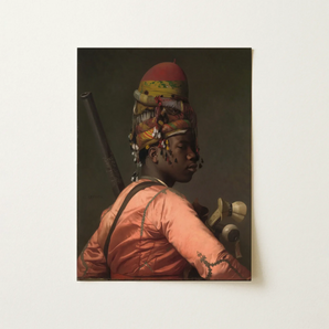 Bashi Besouk - Jean Leon Gerome Art Print / Canvas, Jean-léon Gérôme’s Bashi-bazouk, Gérôme’s Bashi-bazouk Fixes, Ottoman Irregular