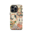 Basketry Work Ichida Shoshichiro of Naniwa Iphone Case, 13 Pro / Matte, Japanese Art Patterned Phone Case