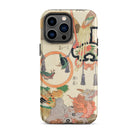 Basketry Work - Ichida Shoshichiro of Naniwa Iphone Case, 14 Pro Max / Matte, Japanese-art-patterned Phone Case