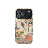 Basketry Work - Ichida Shoshichiro of Naniwa Phone Case Iphone 17 Pro / Matte Beige Orange Floral Iphone 12 Pro Max Case Ichida