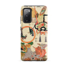 Basketry Work Ichida Shoshichiro of Naniwa Samsung Case, Galaxy S20 Fe / Matte, Smartphone Case Beige Background Colorful Japanese Style