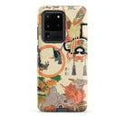 Basketry Work Ichida Shoshichiro of Naniwa Samsung Case, Galaxy S20 Ultra / Matte, Phone Case Colorful Intricate Illustration Asian Art