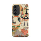 Basketry Work Ichida Shoshichiro of Naniwa Samsung Case, Galaxy S23 Plus / Matte, Smartphone Case Colorful Traditional East Asian Style Art