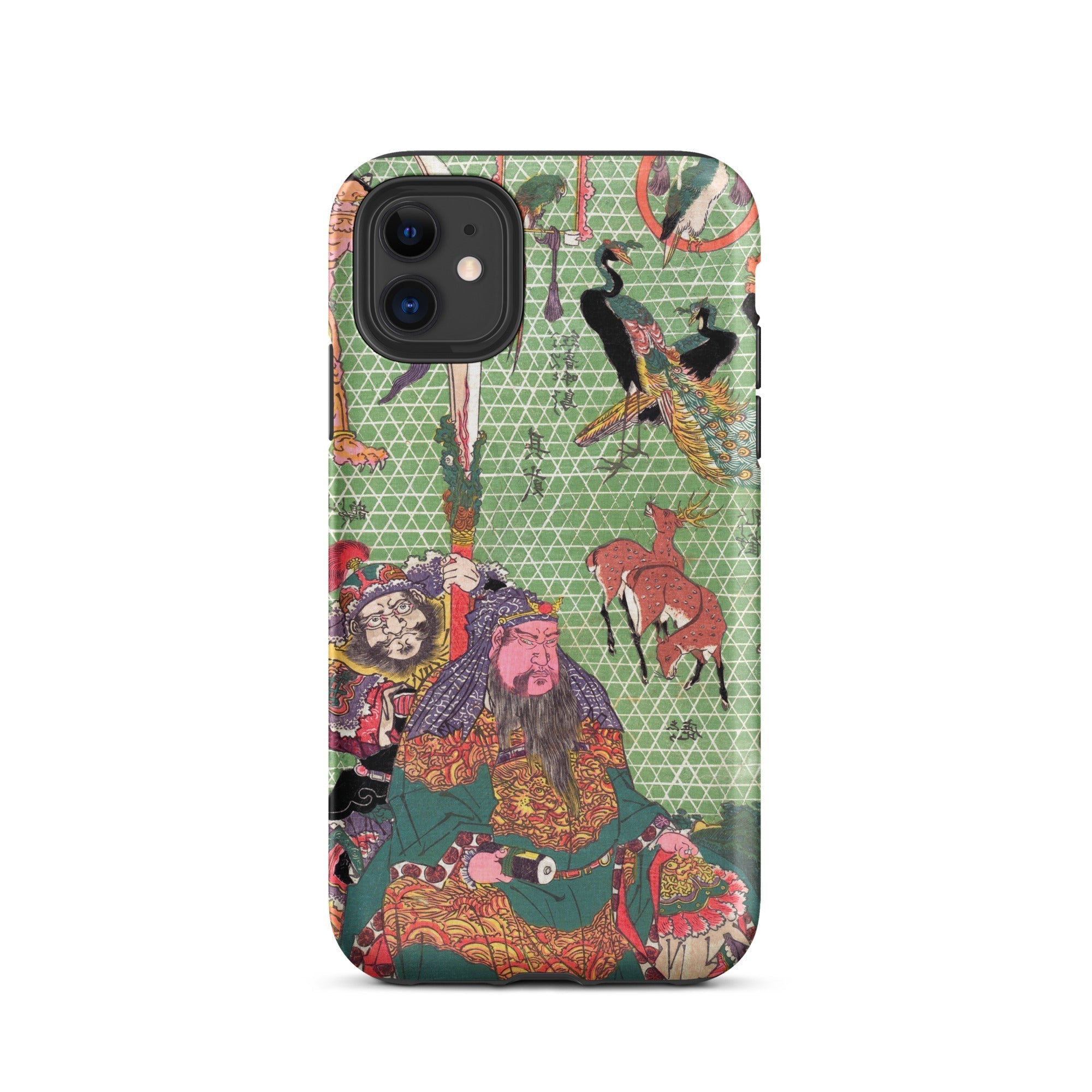 Basketry Work by Ichida Shoshichiro of Naniwa Utagawa Kunisada Iphone Case, 11 / Matte, Artistic Phone Case