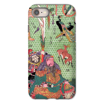 Basketry Work by Ichida Shoshichiro of Naniwa - Utagawa Kunisada Iphone Case, 8 / Matte, Artistic Phone Case