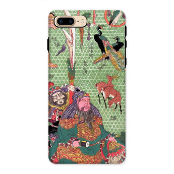 Basketry Work by Ichida Shoshichiro of Naniwa - Utagawa Kunisada Iphone Case, 8 Plus / Matte, Phone Case Asian-inspired Artwork