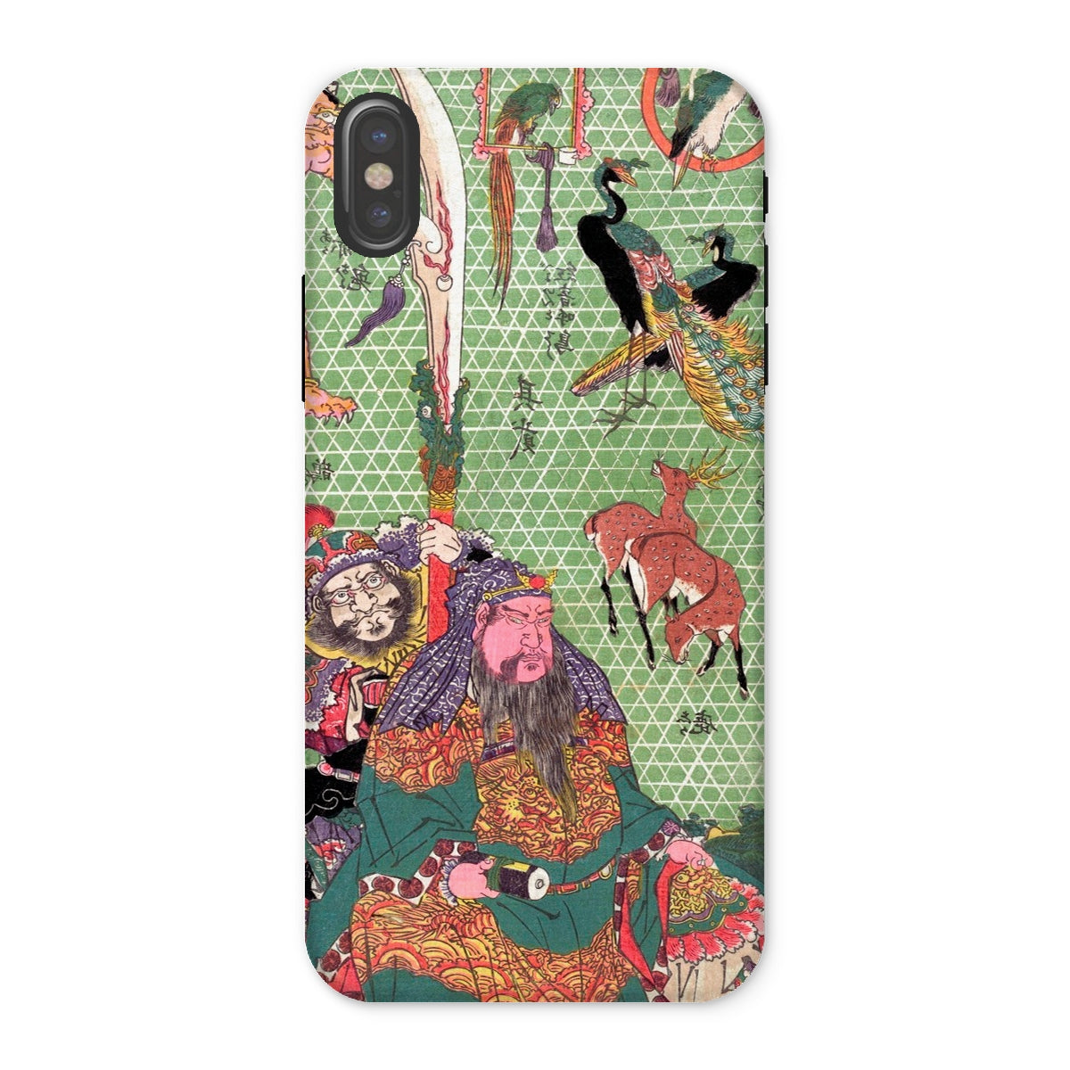 Basketry Work by Ichida Shoshichiro of Naniwa Utagawa Kunisada Iphone Case, x / Matte, Phone Case Asian Art