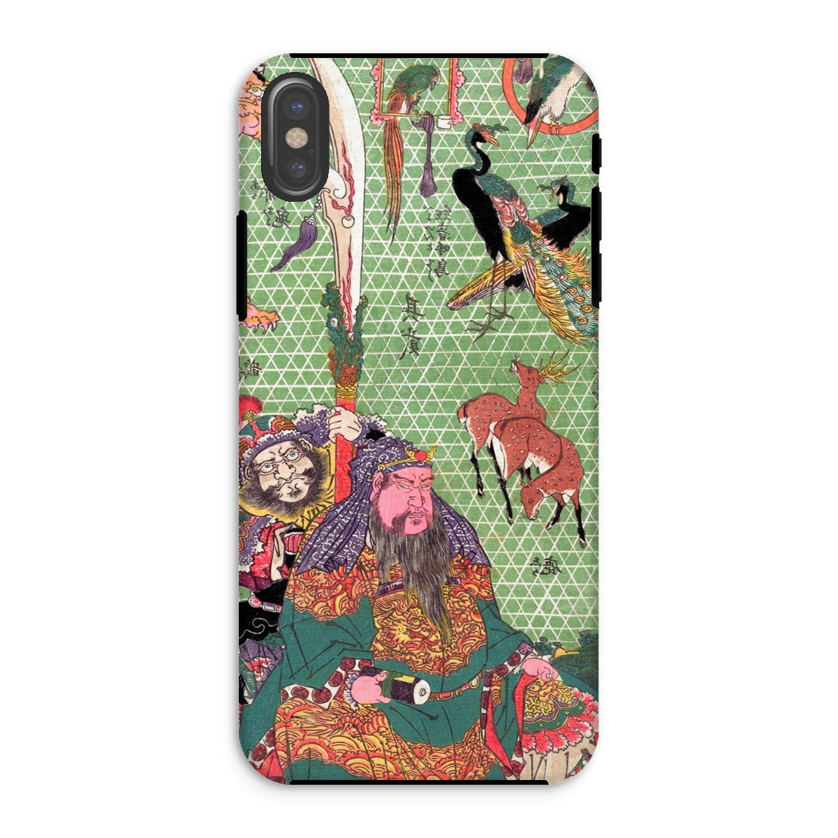 Basketry Work by Ichida Shoshichiro of Naniwa Utagawa Kunisada Iphone Case, Xs / Matte, Phone Case Asian Art