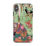 Basketry Work by Ichida Shoshichiro of Naniwa - Utagawa Kunisada Iphone Case, Xs Max / Matte, Ornate Phone Case