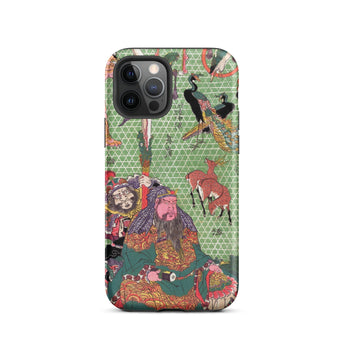 Basketry Work by Ichida Shoshichiro of Naniwa - Utagawa Kunisada Phone Case Iphone 12 Pro / Matte Asian-themed Artwork, Chimera Menagerie,