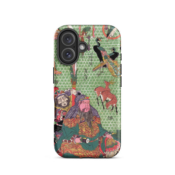Basketry Work by Ichida Shoshichiro of Naniwa - Utagawa Kunisada Phone Case Iphone 16 / Matte Asian Art, Chimera Menagerie, Dreamworld