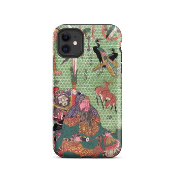 Basketry Work by Ichida Shoshichiro of Naniwa - Utagawa Kunisada Phone Case Iphone 11 / Matte Artistic Phone Case Utagawa Kunisada Iphone