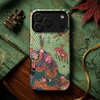 Basketry Work by Ichida Shoshichiro of Naniwa - Utagawa Kunisada Phone Case Vibrant Intricately Illustrated Phone Case Traditional Chinese