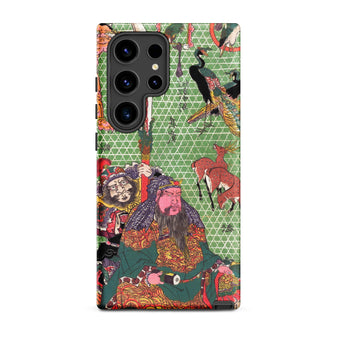 Basketry Work by Ichida Shoshichiro of Naniwa - Utagawa Kunisada Samsung Case, Galaxy S24 Ultra / Matte, Phone Case Traditional East
