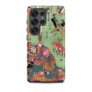 Basketry Work by Ichida Shoshichiro of Naniwa - Utagawa Kunisada Samsung Case, Galaxy S25 Ultra / Matte, Smartphone Case Vibrant Intricate