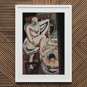 El Baño - Reproducción de Arte de Max Beckmann 
