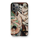 The Bath - Max Beckmann Expressionist Iphone Case, 11 Pro / Matte, Iphone Case Artistic Reproduction Classical Painting Nude Figures