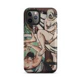 The Bath - Max Beckmann Expressionist Iphone Case, 11 Pro / Matte, Phone Case Nude Painting