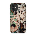 The Bath - Max Beckmann Expressionist Iphone Case, 12 Mini / Matte, Phone Case Artistic Nude Painting Expressionist Style
