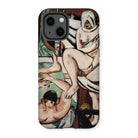 The Bath - Max Beckmann Expressionist Iphone Case, 13 / Matte, Phone Case Artistic Reproduction Classical Painting Nude Figures