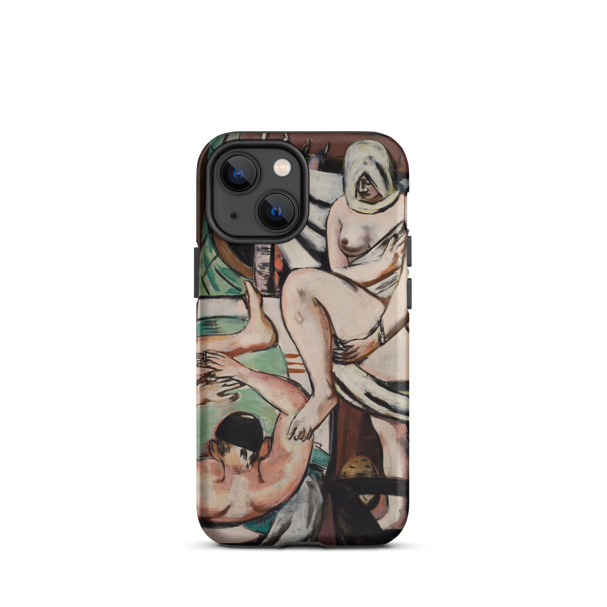 The Bath Max Beckmann Expressionist Iphone Case, 13 / Matte, Phone Case Nude Art Print