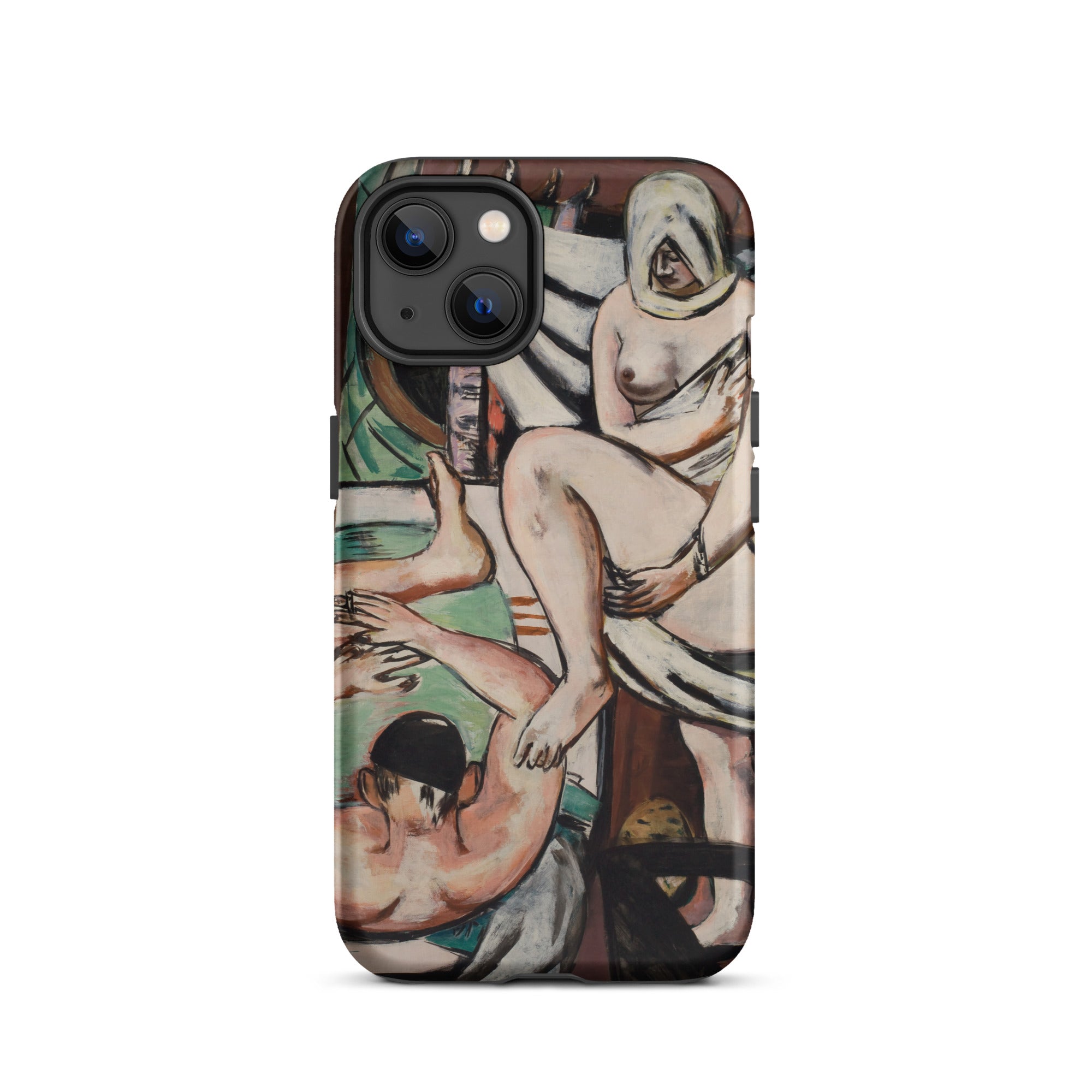 The Bath Max Beckmann Expressionist Iphone Case, 13 Mini / Matte, Artistic Phone Case