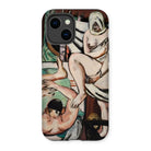 The Bath - Max Beckmann Expressionist Iphone Case, 14 / Matte, Phone Case Artistic Reproduction Classical Painting Nude Figures