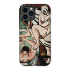 The Bath - Max Beckmann Expressionist Iphone Case, 14 Pro / Matte, Phone Case Artistic Reproduction Classical Painting Nude Figures