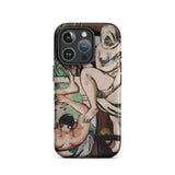 The Bath - Max Beckmann Expressionist Iphone Case, 16 Pro / Matte, Iphone Case Painting Design
