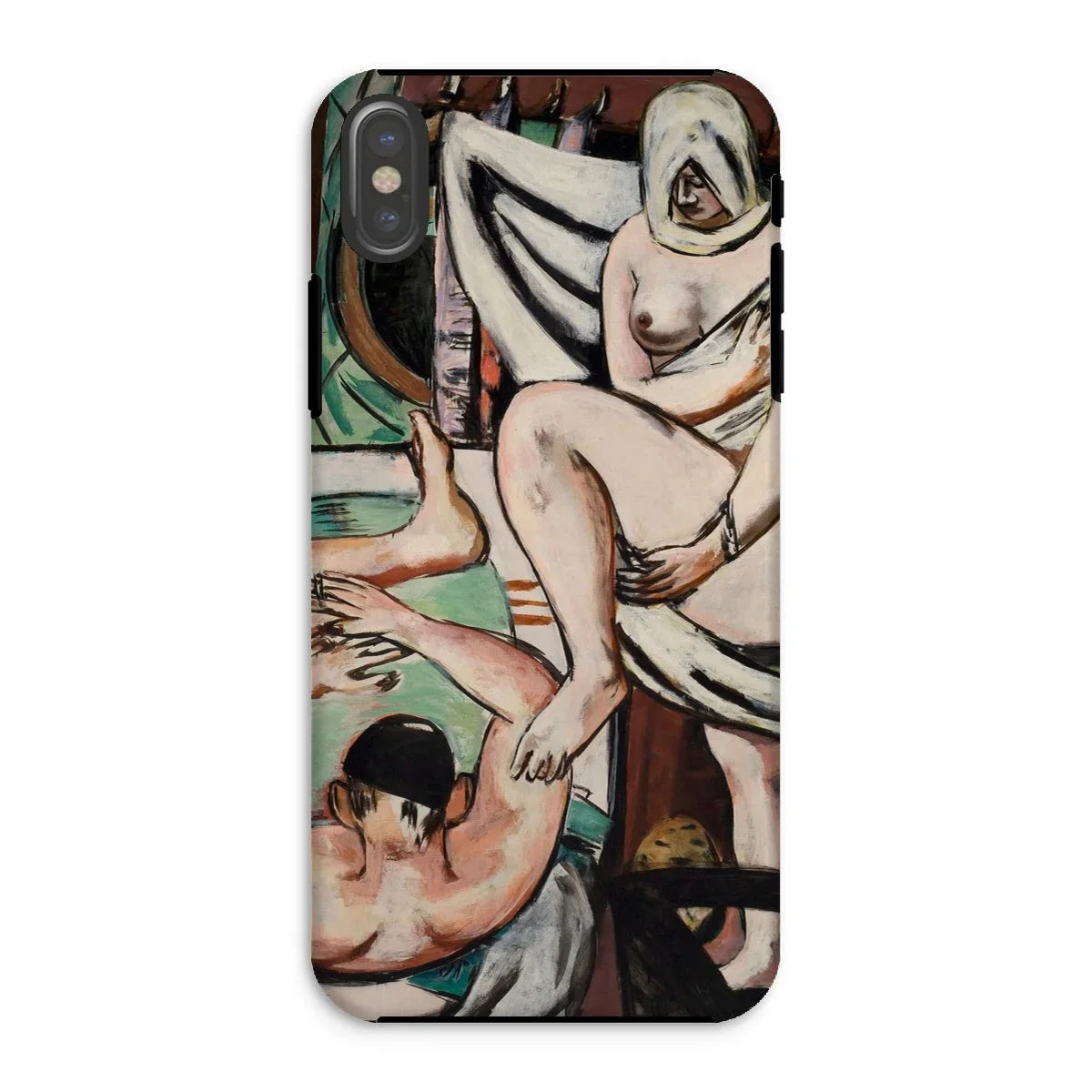 The Bath - Max Beckmann Expressionist Iphone Case - Xs / Matte