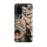 The Bath - Max Beckmann Expressionist Samsung Case, Galaxy S20 Plus / Matte, Smartphone Case Classical Painting Nude Figures